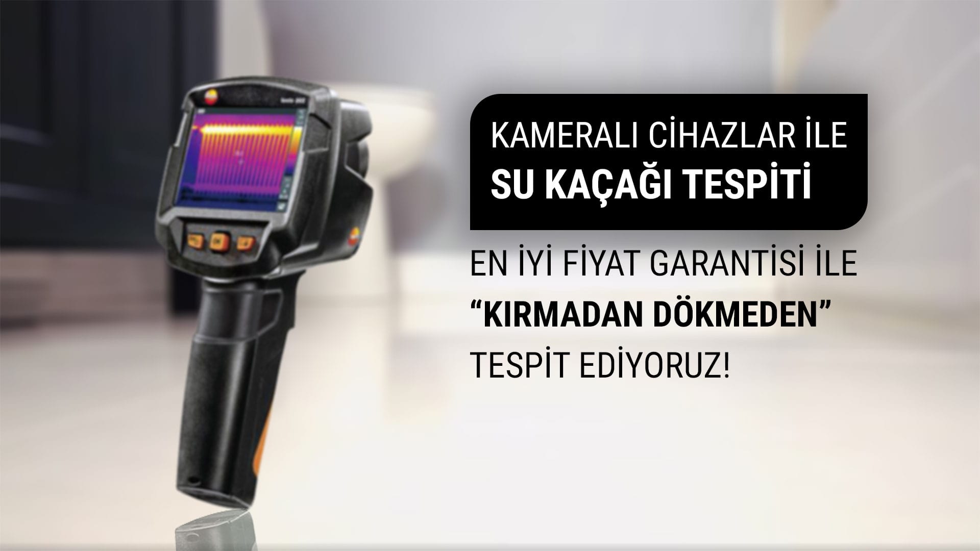 Demirköy Su Kaçağı Tespiti